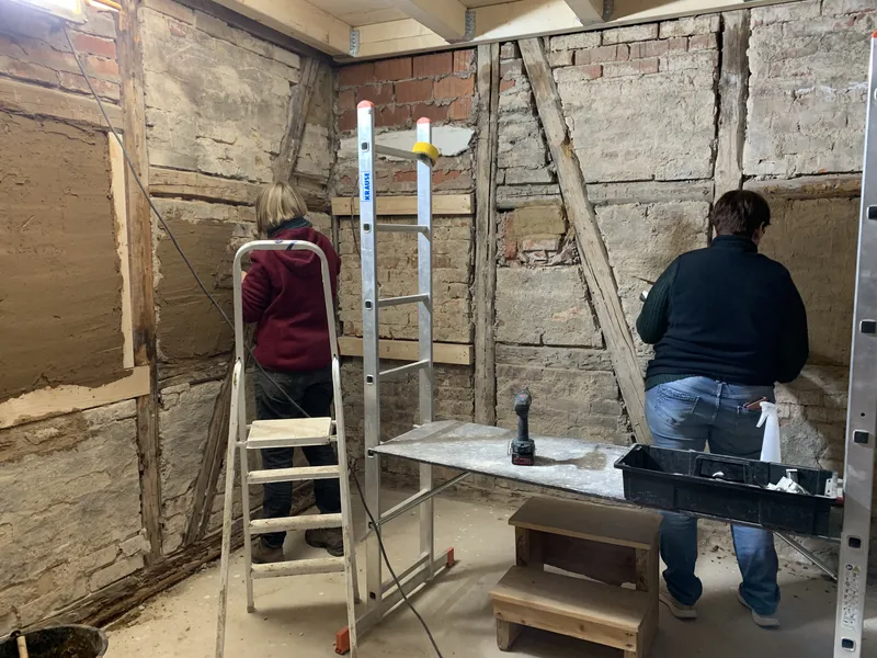 Sanierung des Billardtisches